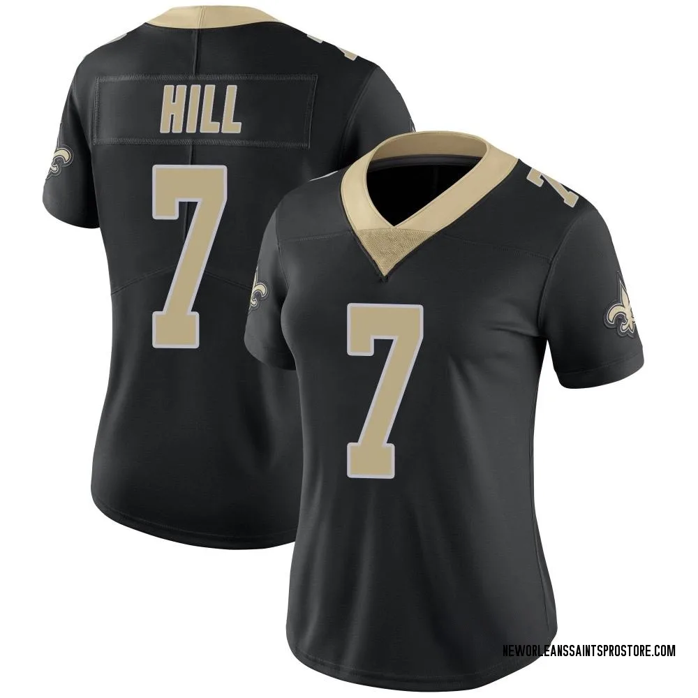 Women's Limited Taysom Hill New Orleans Saints Black Team Color Vapor Untouchable Jersey