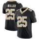 Youth Limited Kendre Miller New Orleans Saints Black Team Color Vapor Untouchable Jersey