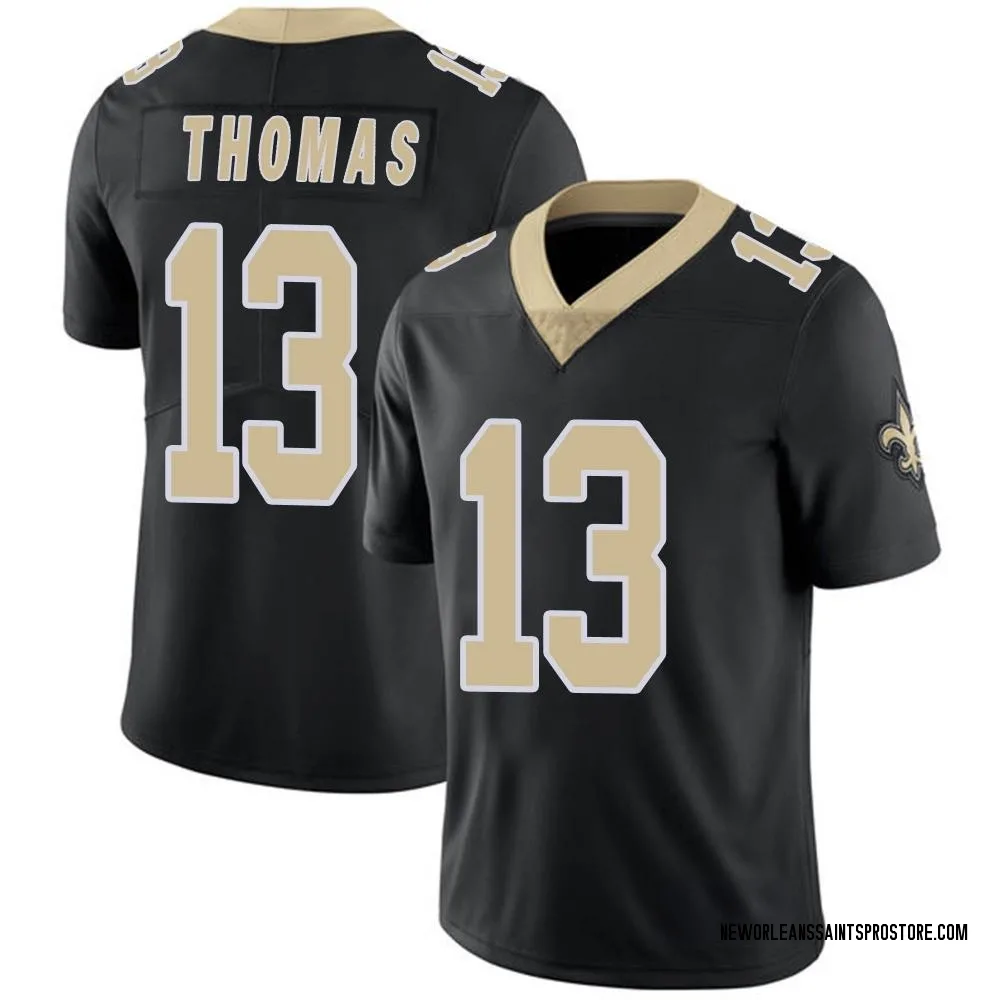 "Youth Limited Michael Thomas New Orleans Saints Black Team Color Vapor Untouchable Jersey"